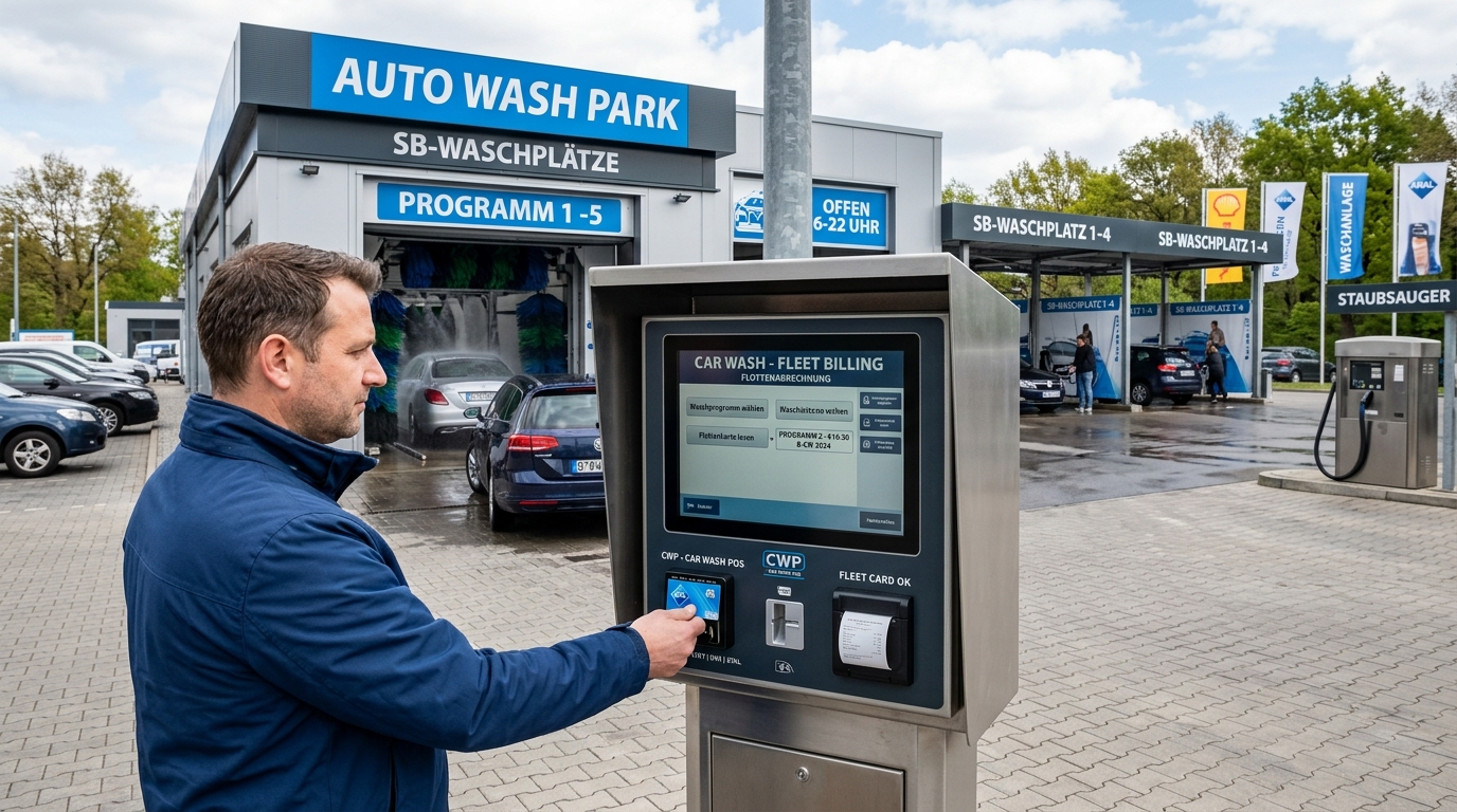 MAXTOUCH Kassensystem für Carwash