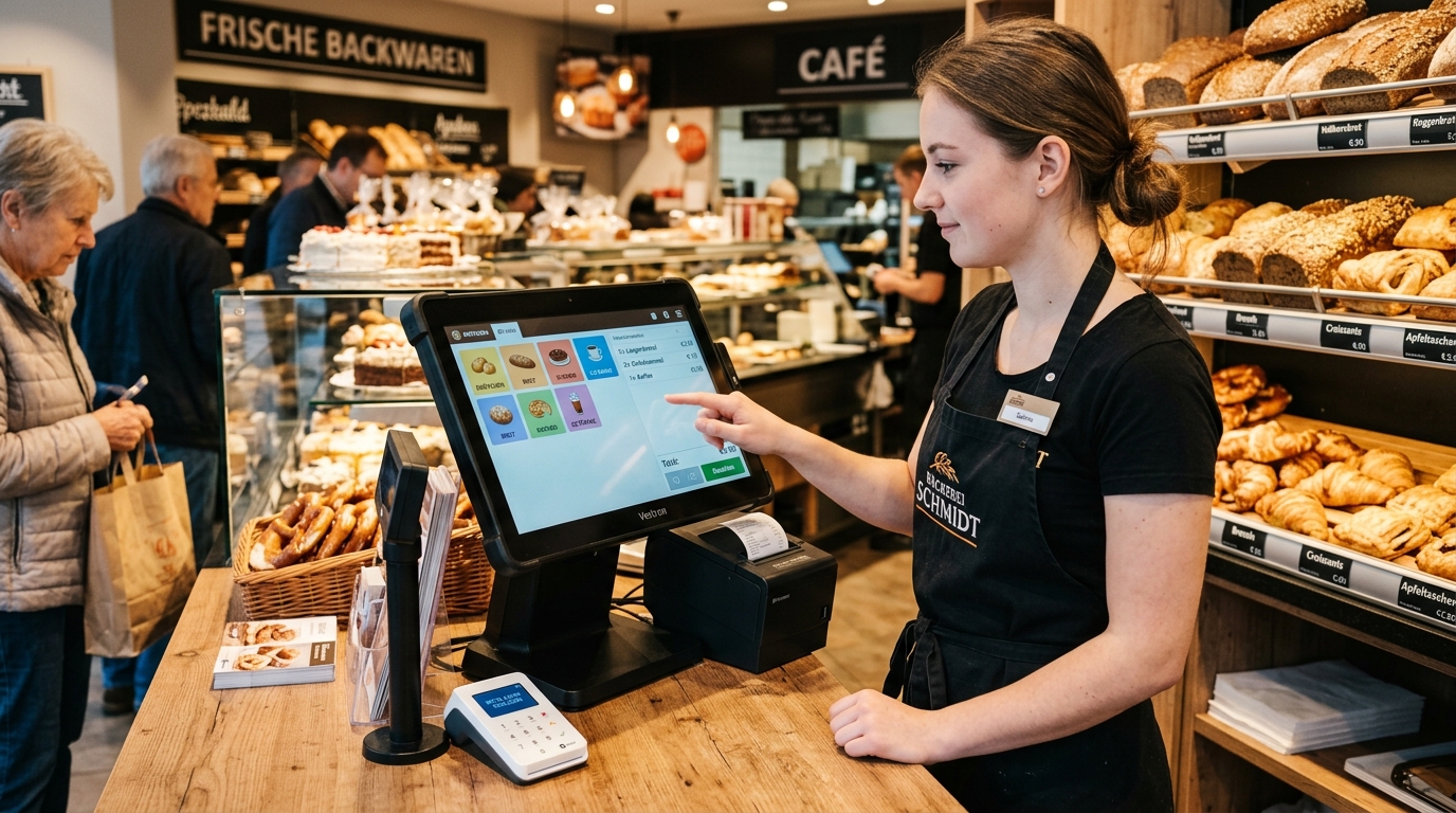 MAXTOUCH Kassensystem für Baeckerei