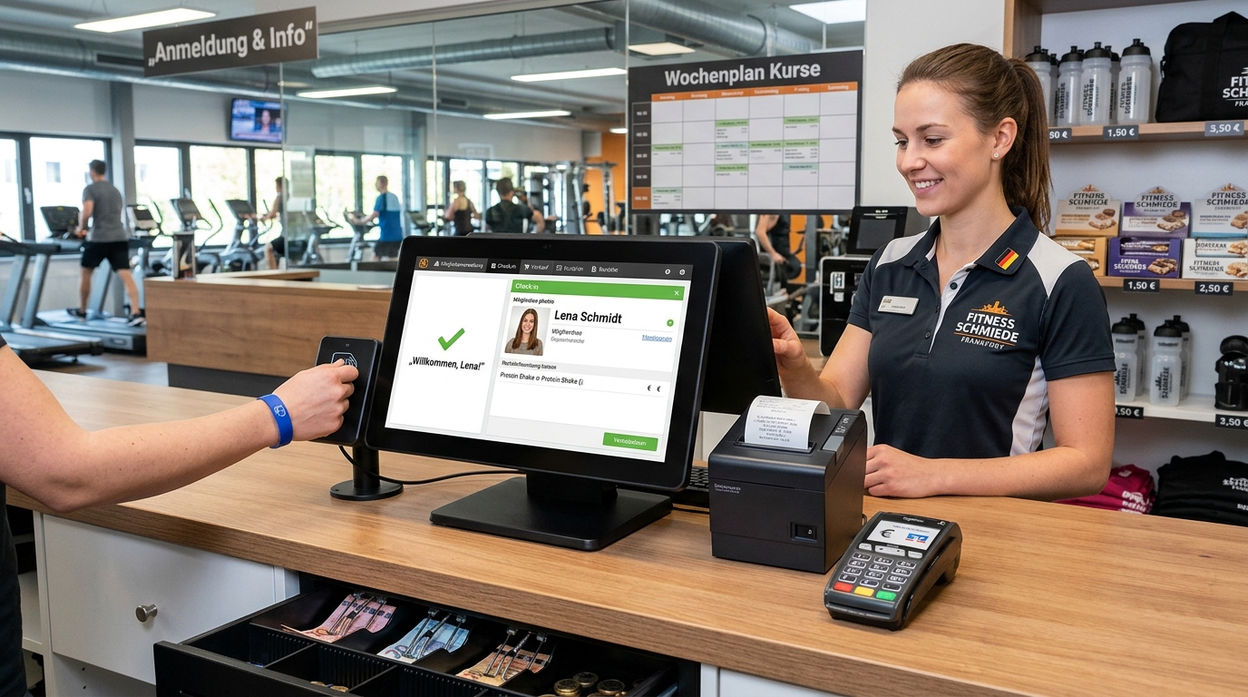 MAXTOUCH Kassensystem für Fitness