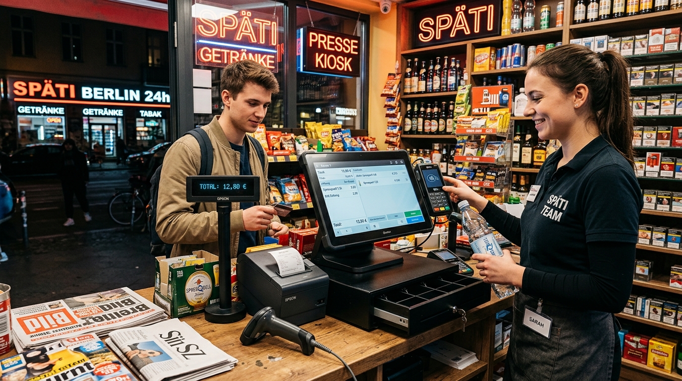 MAXTOUCH Kassensystem für Kiosk