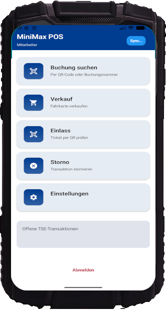 MiniMax als mobile Erweiterung der Handelskasse
